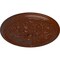 Ekena Millwork Luton Ceiling Medallion (Fits Canopies up to 3 1/2"), 21"OD x 2"P, Burnished Mahogany Crackle CM21LUBMC - alternate 2